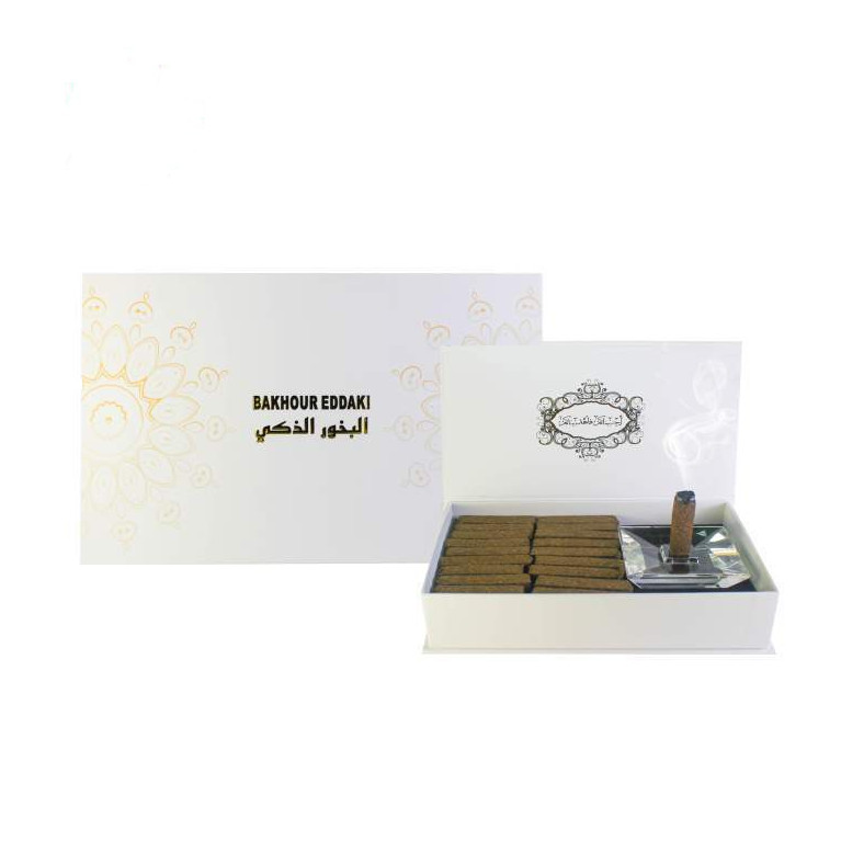 Coffret Encens Prestige - White Edition - 20 Sticks Parfums d'Ambiance - Diamant