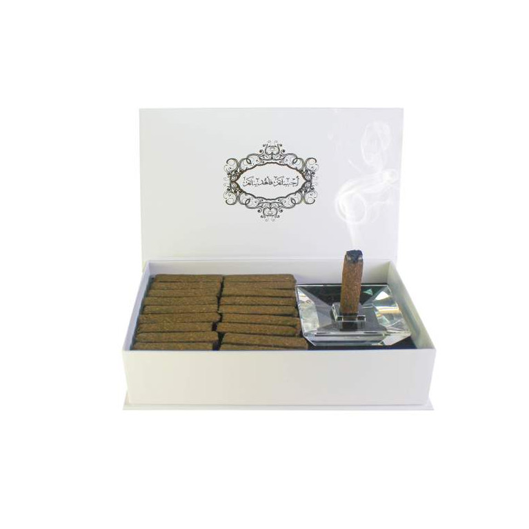 Coffret Encens Prestige - White Edition - 20 Sticks Parfums d'Ambiance - Diamant