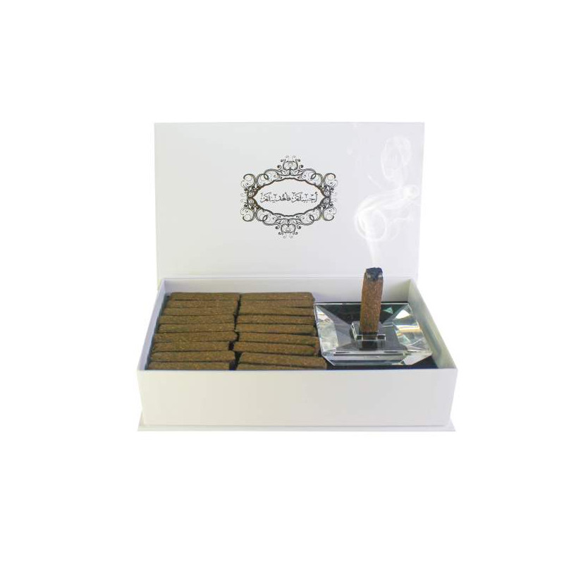 Coffret Encens Prestige - Cream Edition - 20 Sticks Parfums d'Ambiance - Diamant