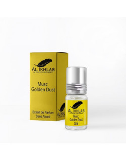 Musc Golden Dust - 3 ml - Musc Ikhlas