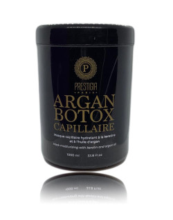 Argan Botox Masque Capillaire à la Kératine et à l'Huile d'Argan - 1000 ml - Prestigia