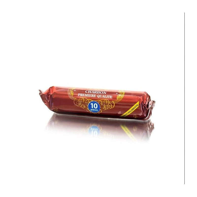 1 Paquet de 10 Charbon pour Bruleur - Qualité Premium - El Nabil