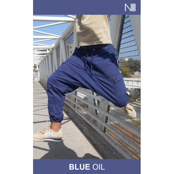 Sarouel N3 - PARA 2 - Bleu Pétrole - Serwel Na3im
