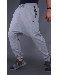 Sarouel Jogging Gris Clair Qaba'il : Athletik