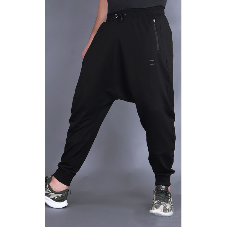 Sarouel Jogging Noir Qaba'il : Athletik