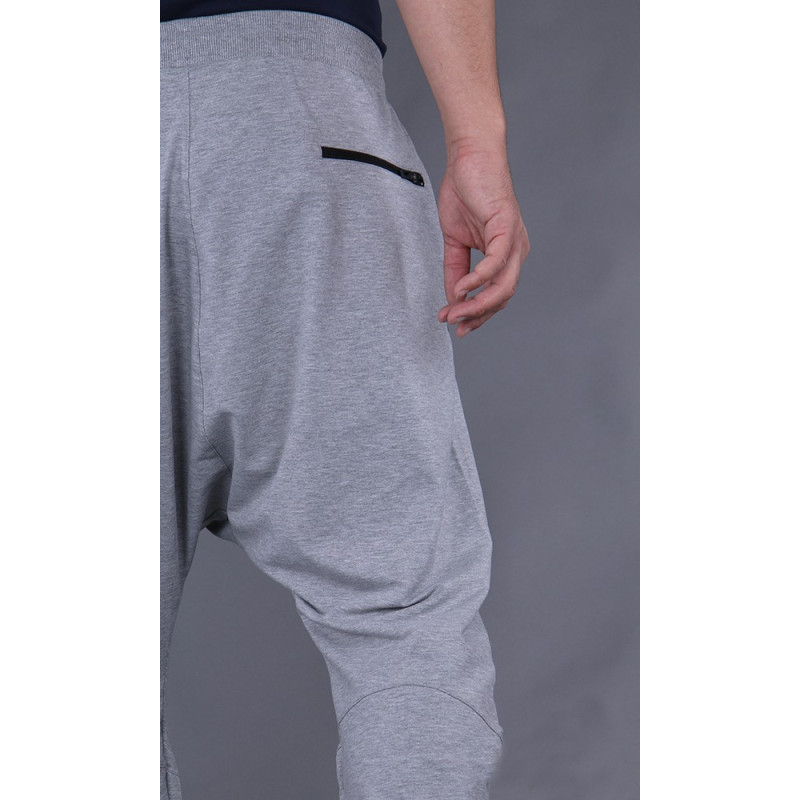 Sarouel Jogging Gris Clair Qaba'il : Athletik