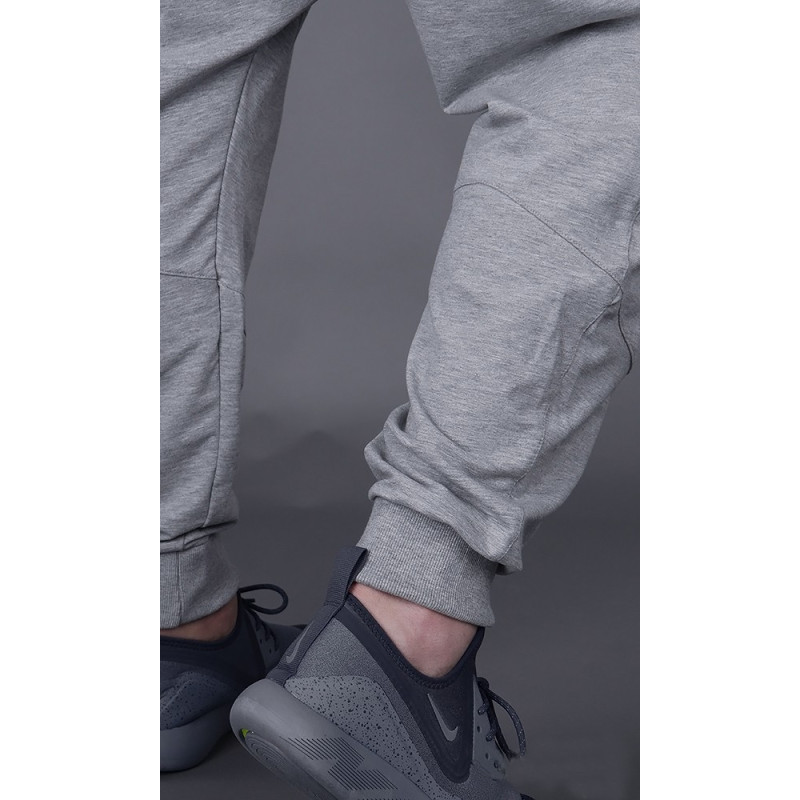 Sarouel Jogging Gris Clair Qaba'il : Athletik