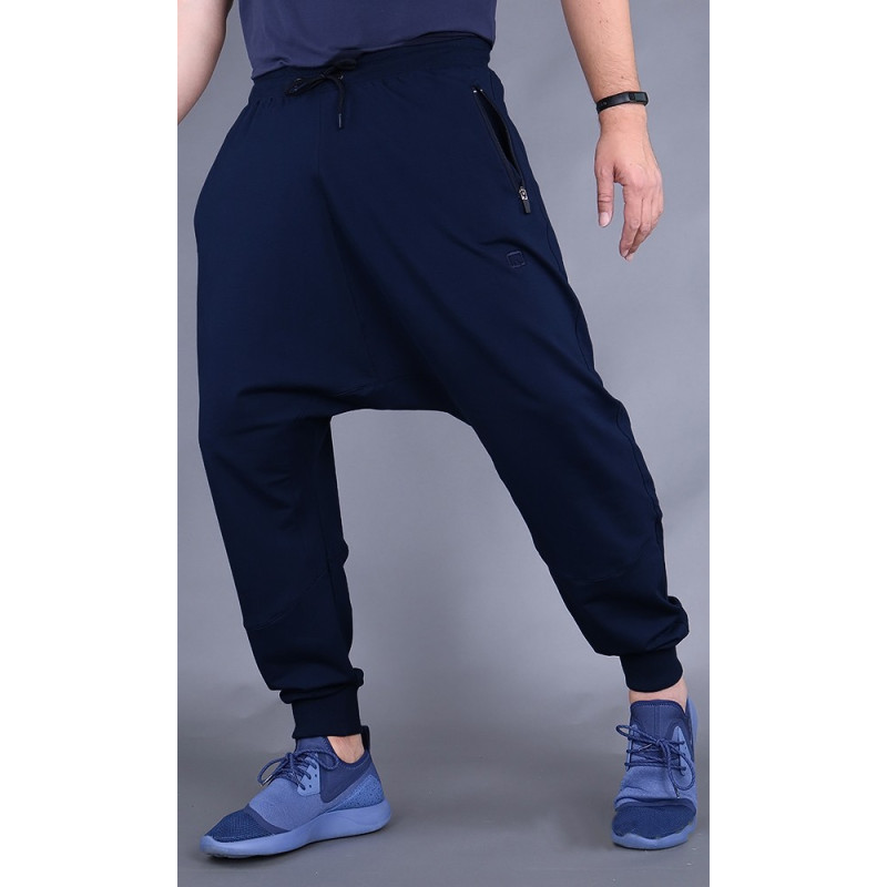 Sarouel Jogging Bleu Nuit Qaba'il : Athletik