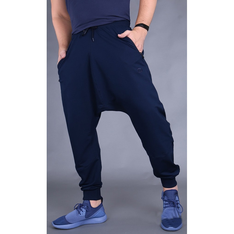 Sarouel Jogging Bleu Nuit Qaba'il : Athletik