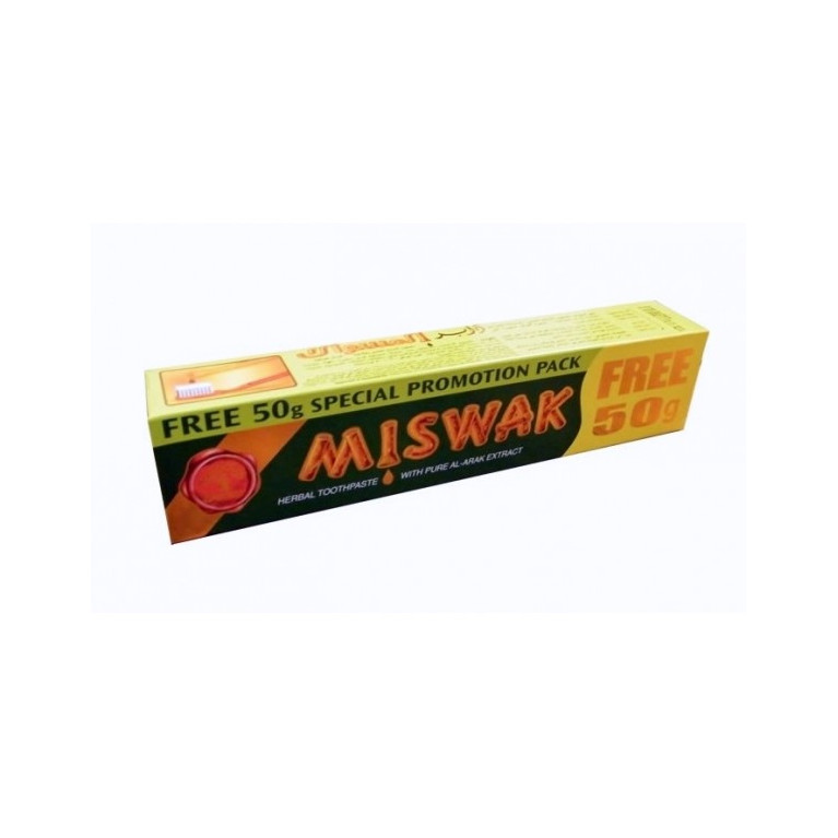 Dentifrice MISWAK 120g + 50g gratuit - Laboratoire Dabur