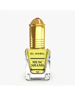 Musc Shams - Parfum : Mixte - Extrait de Parfum Sans Alcool - El Nabil - 5 ml 