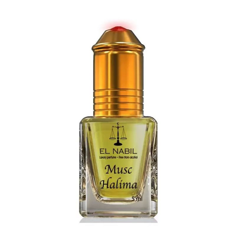 Musc Halima  - Parfum : Mixte - Extrait de Parfum Sans Alcool - El Nabil - 5 ml