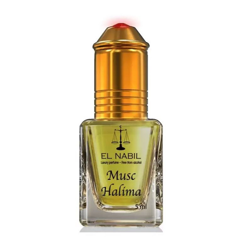 Musc Halima  - Parfum : Mixte - Extrait de Parfum Sans Alcool - El Nabil - 5 ml