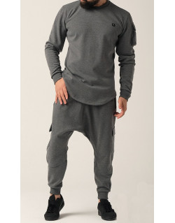 Ensemble Sarouel et Haut Anthracite, Survêtement Qaba'il : Sniper Ensemble Sarouel et Haut Anthracite, Survêtement Qaba'il : Sniper