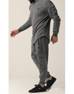 Ensemble Sarouel et Haut Anthracite, Survêtement Qaba'il : Sniper Ensemble Sarouel et Haut Anthracite, Survêtement Qaba'il : Sniper