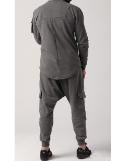 Ensemble Sarouel et Haut Anthracite, Survêtement Qaba'il : Sniper Ensemble Sarouel et Haut Anthracite, Survêtement Qaba'il : Sniper