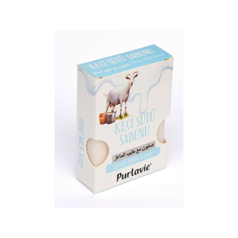 Savon Naturel au Lait de Chèvre - 100gr - Purlavie