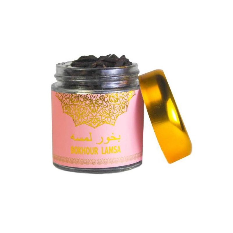 Encens Boisé - Bakhour Lamsa - Parfums d'Ambiance - Diamant - 80 gr