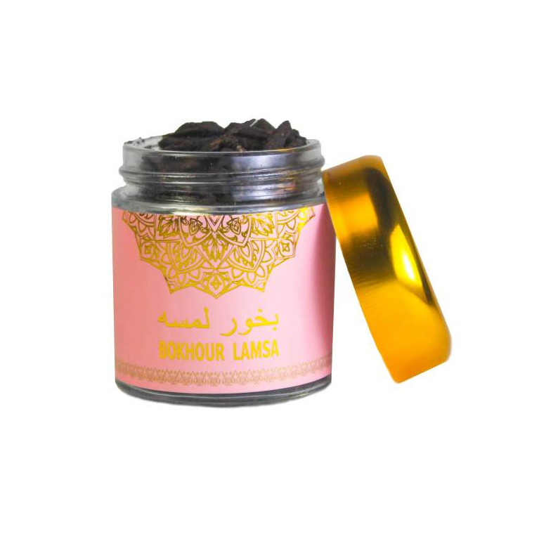 Encens Boisé - Bakhour Lamsa - Parfums d'Ambiance - Diamant - 80 gr