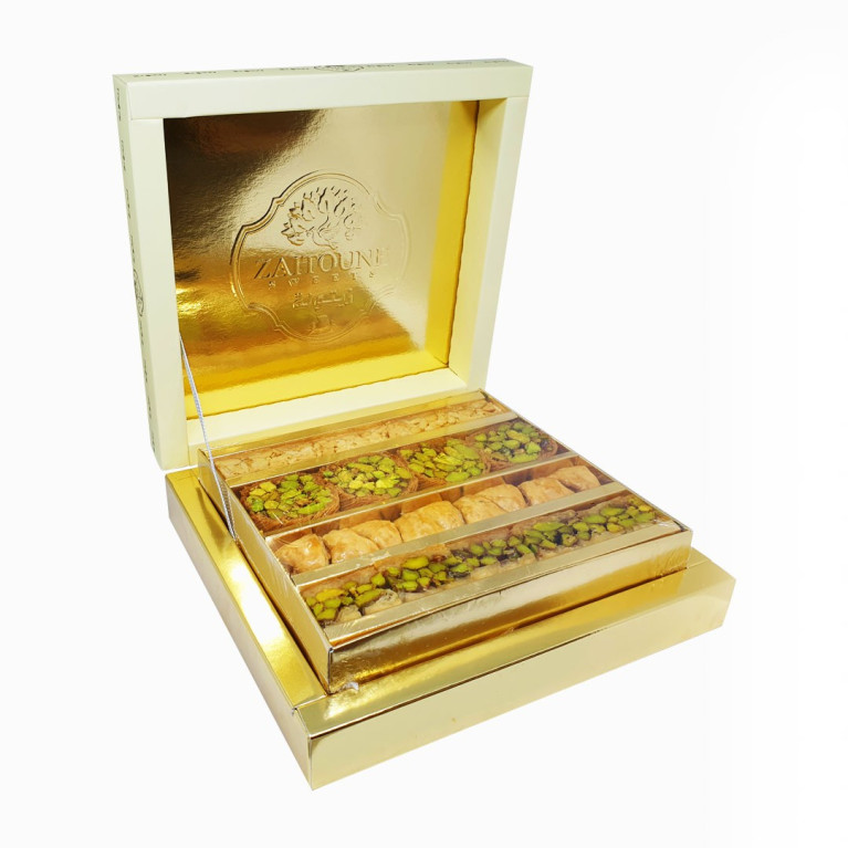 Baklava Mixte - Coffret de Luxe - Zaitoune 400g