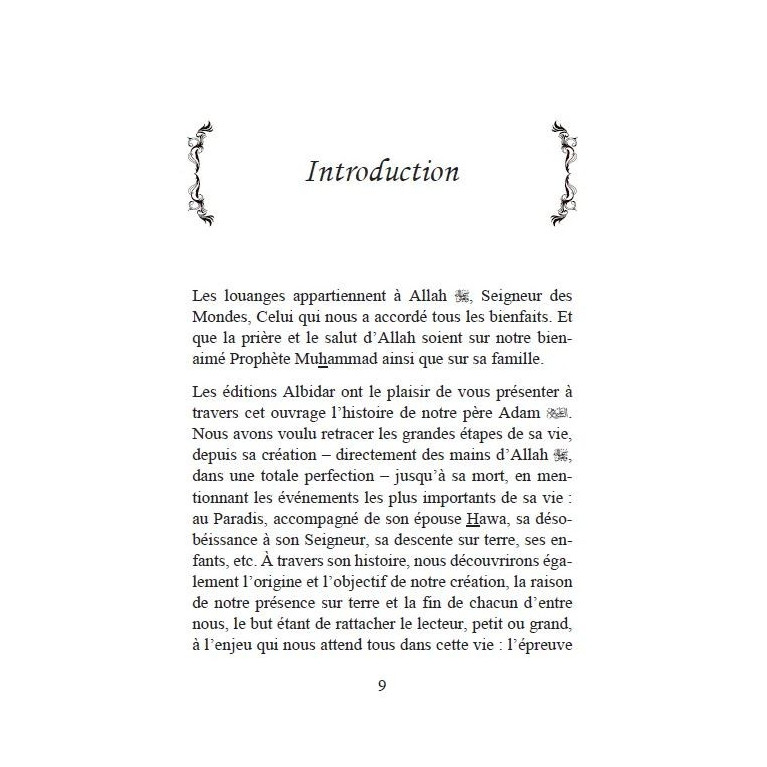 Adam, le Père de l’Humanité (Édition BILINGUE) - Edition Al Bidar