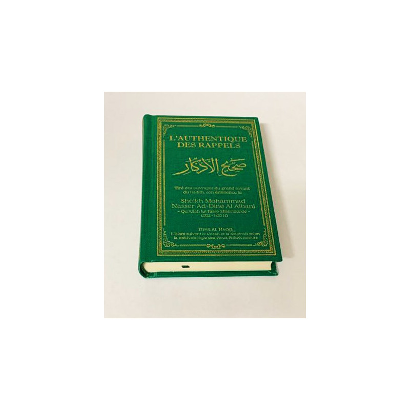 L'Authentique des Rappels - Cheikh Albani - Vert - Format de Poche - Edition Dine Al Haqq