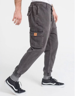 Pantalon Jeans Cargo Gris - DC Jeans