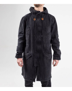 Parka 3/4 Jeans Black - DC Jeans
