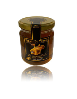 Miel de Jujubier Royal - Miel de Sidr Maliky - Origine Yemen - Trésor du Yémen - 250g + 20g Offert