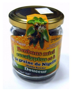 Bonbons Miel Eucaliptus et à la Graine de Nigelle - Habba Sawda - Pot 150gr
