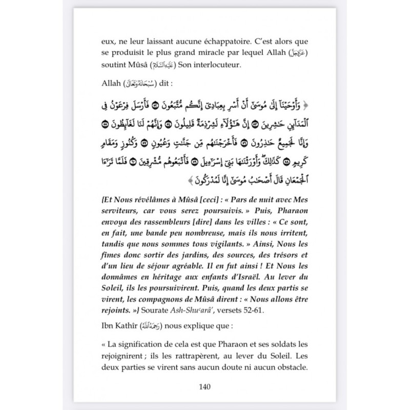 Les Miracles des Prophètes d’après Ibn Kathîr - Sayyid Mubarak - Éditions Al Imam - Edition Al Imam