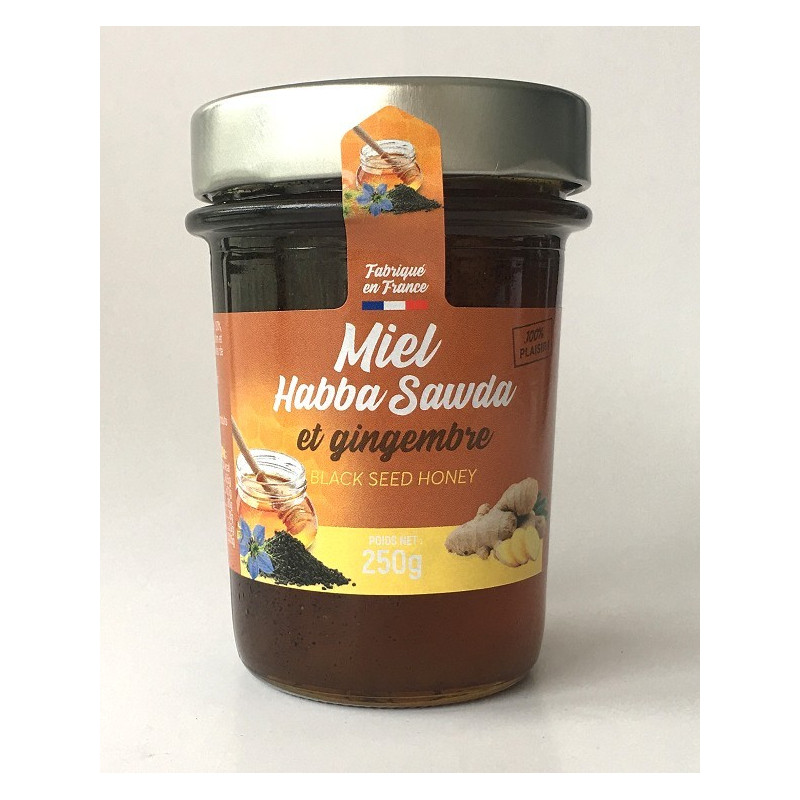 Miel Nigelle et Gingembre (Habba Sawda + Zanjabil)  - Orientica- 250 gr