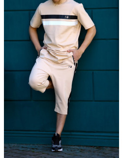 Ensemble Harvard - Beige - T-Shirt Oversize - Saroual Djazairi N3 - Na3im - NIII
