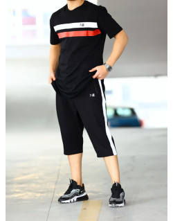 Ensemble Harvard - Noir - T-Shirt Oversize - Saroual Djazairi N3 - Na3im - NIII