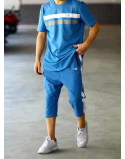 Ensemble Harvard - Bleu - T-Shirt Oversize - Saroual Djazairi N3 - Na3im - NIII