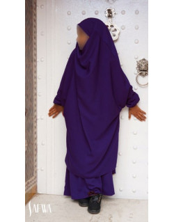Jilbab Enfant - Prune - Safwa