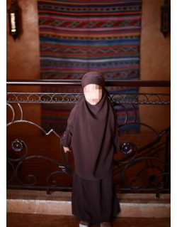 Jilbab Enfant - Marron - Safwa