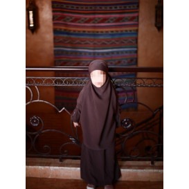 Jilbab Enfant - Prune - Safwa