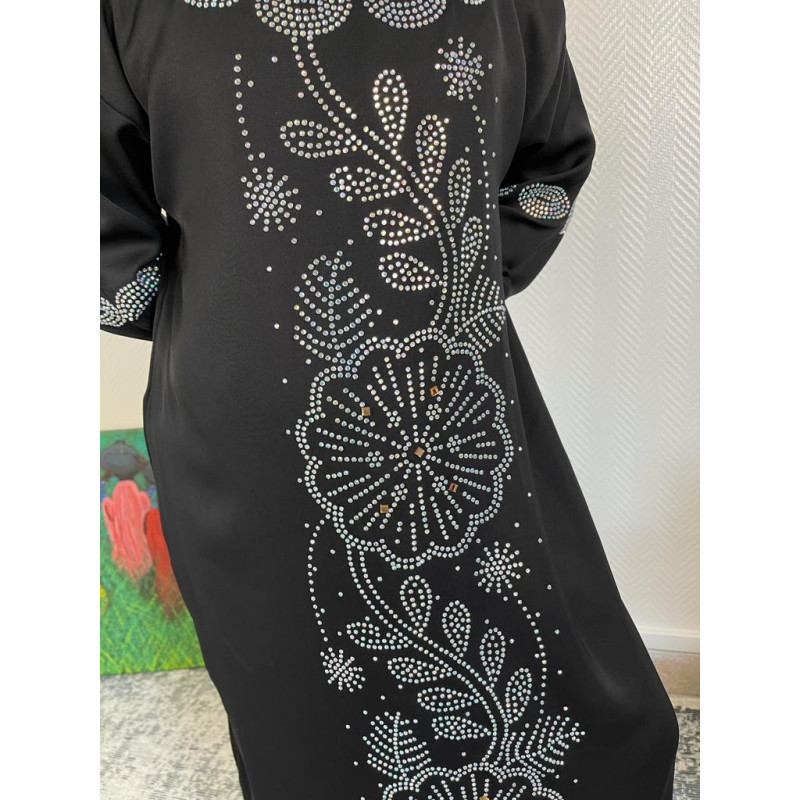 Abaya Fille Dubai Enfant - Noir Abaya Fille Dubai Enfant - Noir