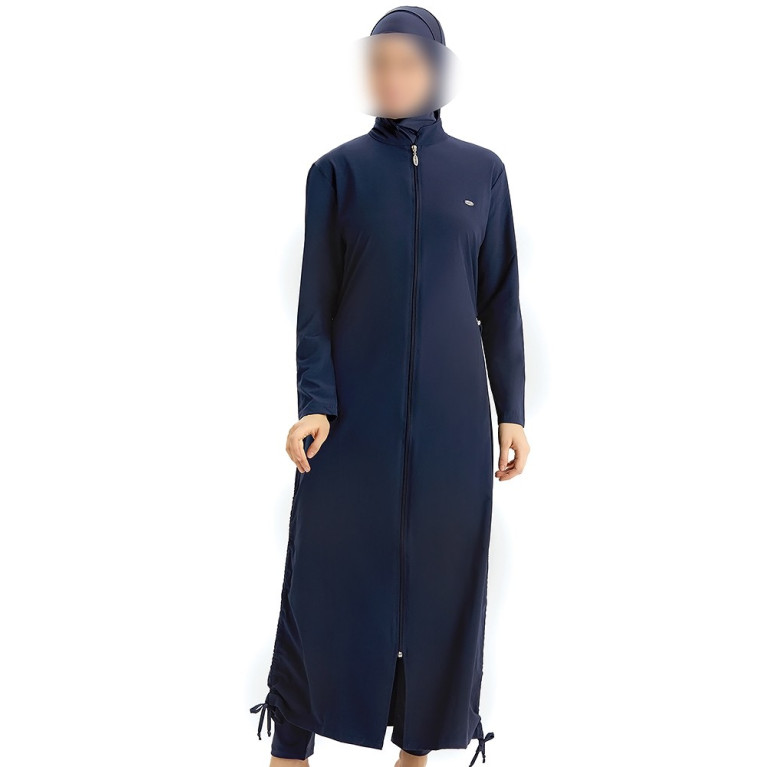 Maxi Burkini - Bleu Nuit - Plage et Sport - Burkini Façon Abaya Maxi Burkini - Bleu Nuit - Plage et Sport - Burkini Façon Abaya