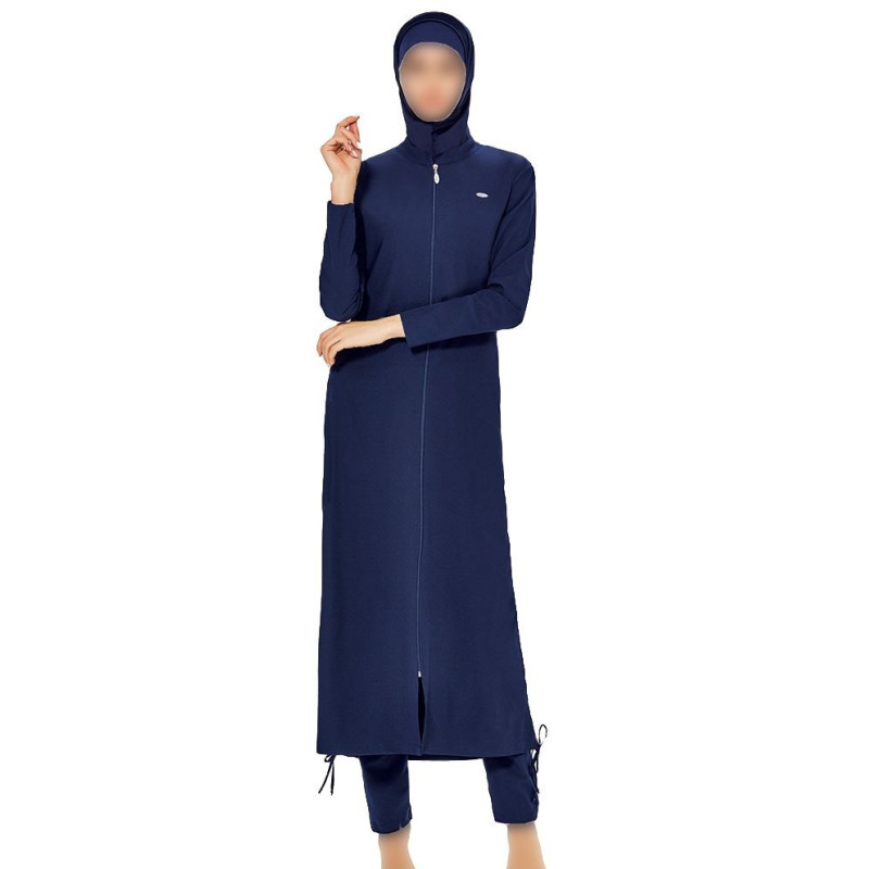 Maxi Burkini - Bleu Nuit - Plage et Sport - Burkini Façon Abaya