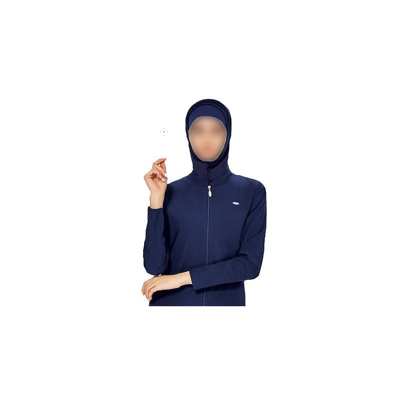Maxi Burkini - Bleu Nuit - Plage et Sport - Burkini Façon Abaya