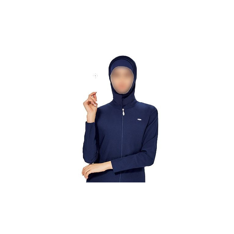 Maxi Burkini - Bleu Nuit - Plage et Sport - Burkini Façon Abaya Maxi Burkini - Bleu Nuit - Plage et Sport - Burkini Façon Abaya