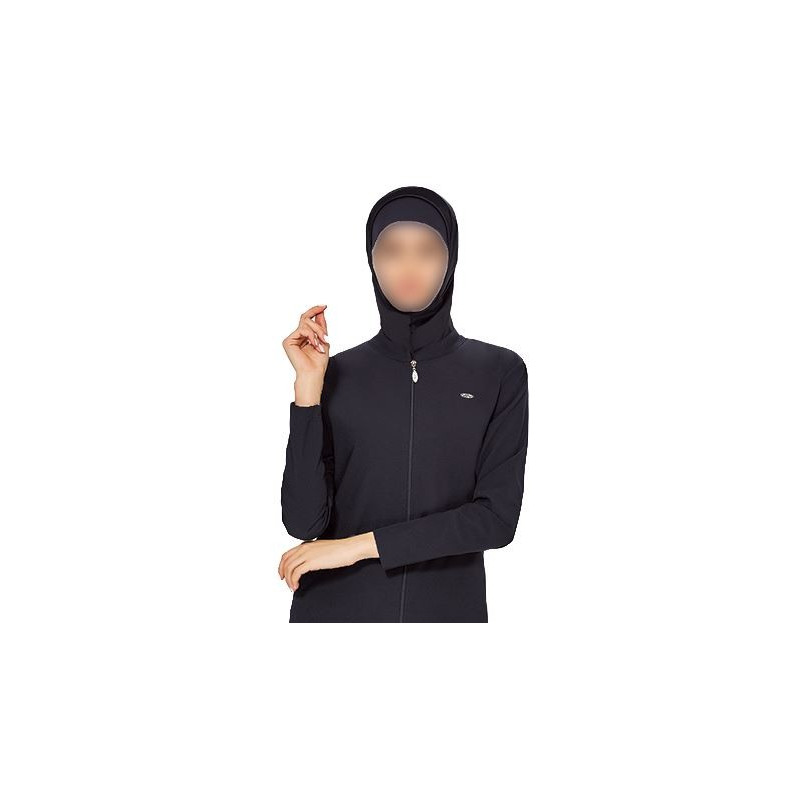 Maxi Burkini - Noir - Plage et Sport - Burkini Façon Abaya