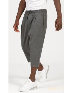 Sarouel Pince Court - Gris - Qaba'il : Classik