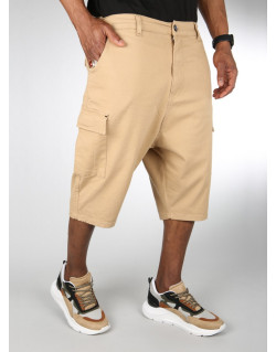 Saroual Short DZ NIII 100% Coton - Gris - Coupe Djazairi - Na3im