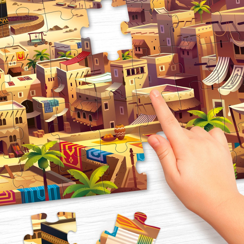 Big Makkah - Puzzle 104 Pces - 60 x 42 cm - Educatfal + 3ans