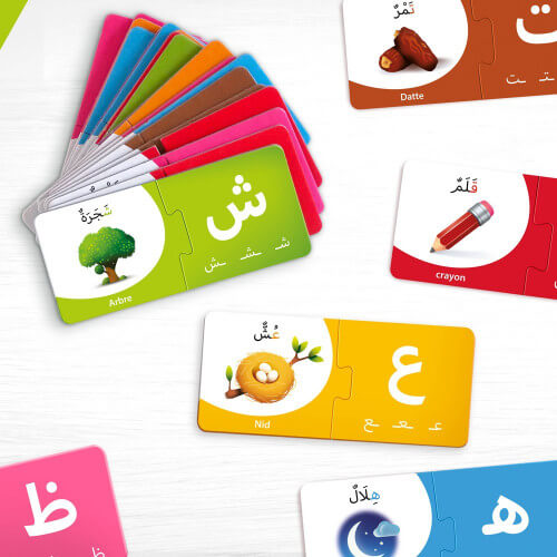 J’Apprends l’Alphabet Arabe - 56 Pces - Educatfal + 3ans