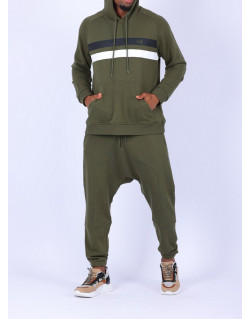 Ensemble Harvard 2 - Sweat Capuche et Saroual  - Kaki - N3 - Na3im - NIII - New 2021