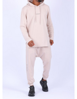 Ensemble Supreme 2 - Sweat Capuche et Saroual- Beige - N3 - Na3im - NIII - New 2021